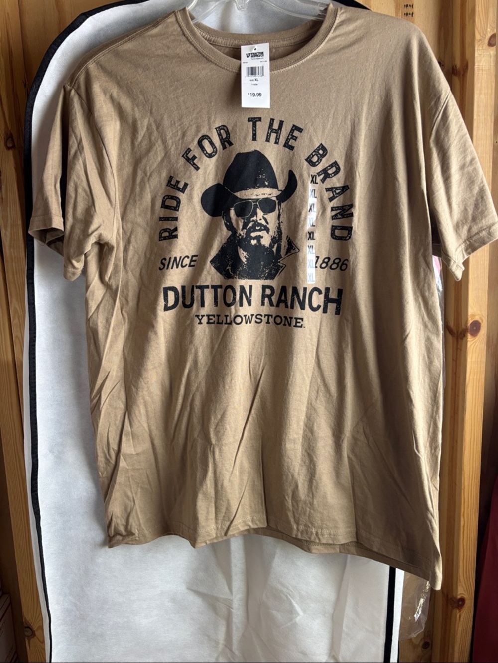 Yellowstone Dutton Ranch Graphic Tee - Tan - Picture 4 of 9